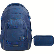 coocazoo Joker Schulrucksackset 2-tlg. Blue Motion