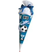 Roth Schultüte 68cm Soccer - Bastelset blau