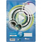 Landré Ringbucheinlagen Landré Ringbucheinlagen A4 chlorfrei 100 Blatt 70 g liniert