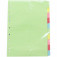 Register RC-Karton A4 10-teilig 2x5 Farben BT5230 blanko