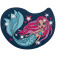 derdiedas Wechselbutton LED Mermaid