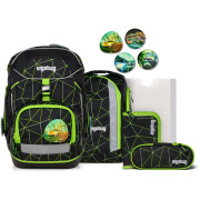 ergobag Pack Schulrucksack Set 6-tlg. CyBär Race 2025