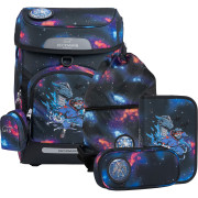 Beckmann Plus Air Schulranzen-Set 6-tlg. Ninja Elements