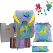 DerDieDas Ergoflex Max DerDieDas Ergoflex Max Schulranzen Set 5-tlg. Hippie Hair