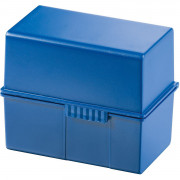 Helit Karteibox A7 quer H6214734 977 blau
