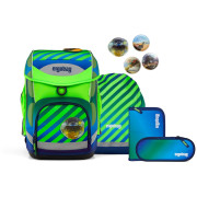 ergobag Cubo Schulranzen ergobag Cubo Schulranzen Set 5-tlg. Neo TruckBär 2025