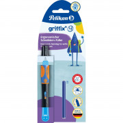 Pelikan Füllhalter Pelikan Füllhalter griffix® für Rechtshänder Neon Black