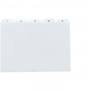 Leitregister A5 quer Leitregister A5 quer BT4125 grau A-Z 25-tlg. PP-Folie