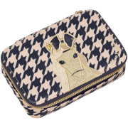Jeune Premier Federmappe Jeune Premier Federmappe Pencil Box Filled Houdstooth Horse