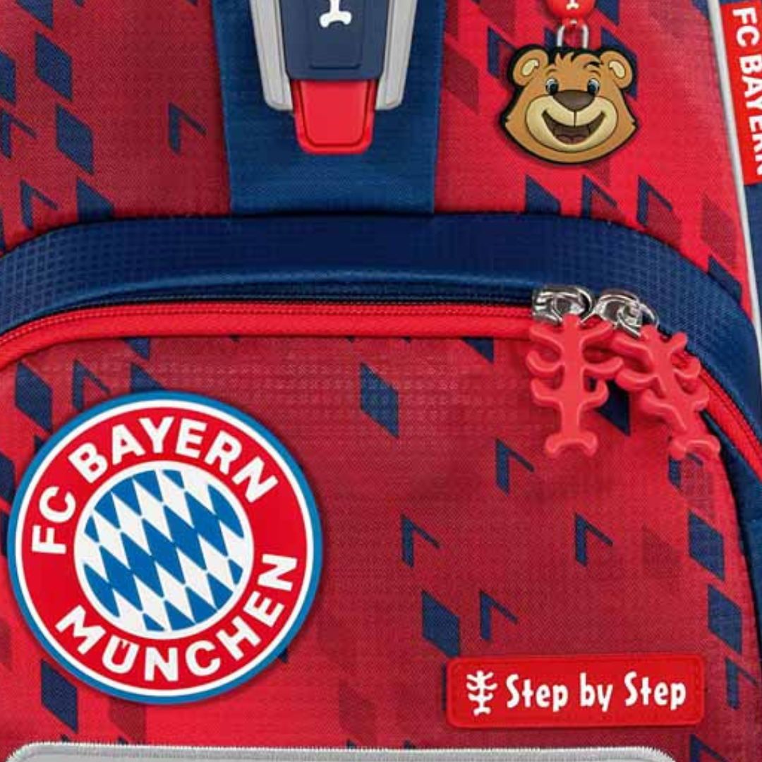 Step by Step Schulranzen FC Bayern Mia san Mia