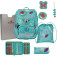derdiedas Schulranzen Set 5-tlg. ErgoFlex Light Butterfly Garden