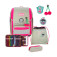 Scout Genius Schulranzen-Set 4-tlg. DIN Pink Cherry 2023