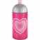 Step by Step Trinkflasche Glitter Heart Hazel Pink