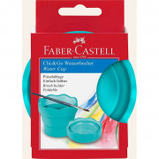 Faber-Castell Faber-Castell Wasserbecher Clic & Go türkis