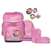 ergobag Cubo Schulranzen ergobag Cubo Schulranzen Set 5-tlg. WolkenzauBär 2025