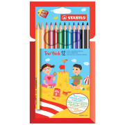 Stabilo® Farbstifte Trio Stabilo® Farbstifte Trio dick 203 - Packung á 12 Stifte
