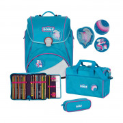 Scout Alpha Schulranzen Scout Alpha Schulranzen Set 4-tlg. Dolphins