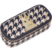 Jeune Premier Federmappe Jeune Premier Federmappe Pencil Box Houdstooth Horse