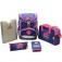 DerDieDas Schulranzen Set 5-tlg. Ergoflex Exklusiv LED Pink Roses