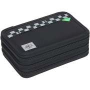 Lässig School Triple Pencil Case Unique black