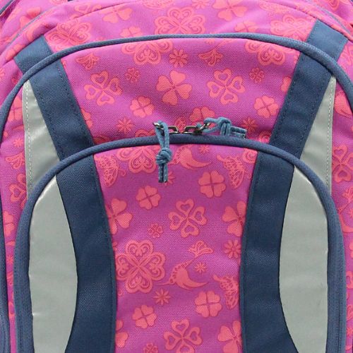 YZEA Rucksack Clover rosa/blau