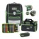 Scout Genius Schulranzen Set 4tlg. Black Dino