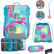 Scout Neo Safety Light Scout Neo Safety Light Schulranzen-Set 5 tlg. Happy Rainbow
