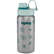 ergobag Edelstahl Trinkflasche Blumen