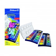 Pelikan Wasserfarbkasten Pelikan Wasserfarbkasten K24 mit 24 Farben